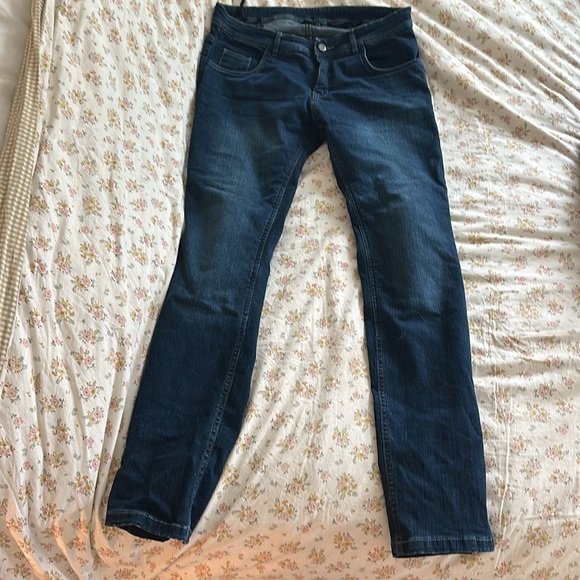 Mens motorcycle jeans! My husband is cleaning out his closet! - Picture 2 of 5